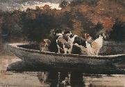 Winslow Homer Waiting for the Start (mk44) China oil painting reproduction